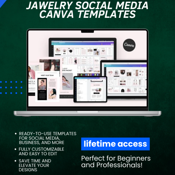 Jawelry Social Media Canva Templates